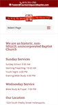 Mobile Screenshot of fountainsquarebaptist.com